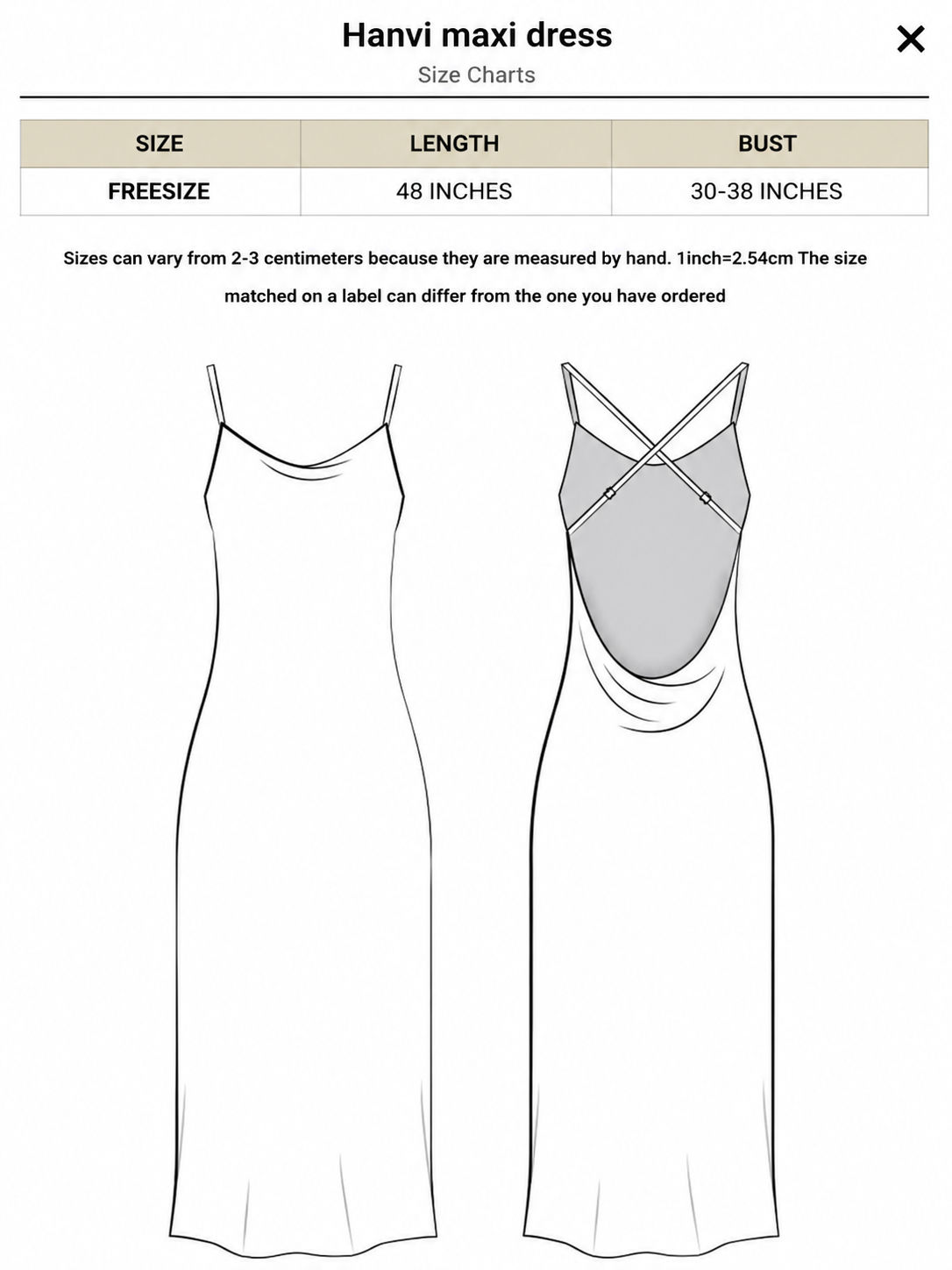 Hanvi maxi dress